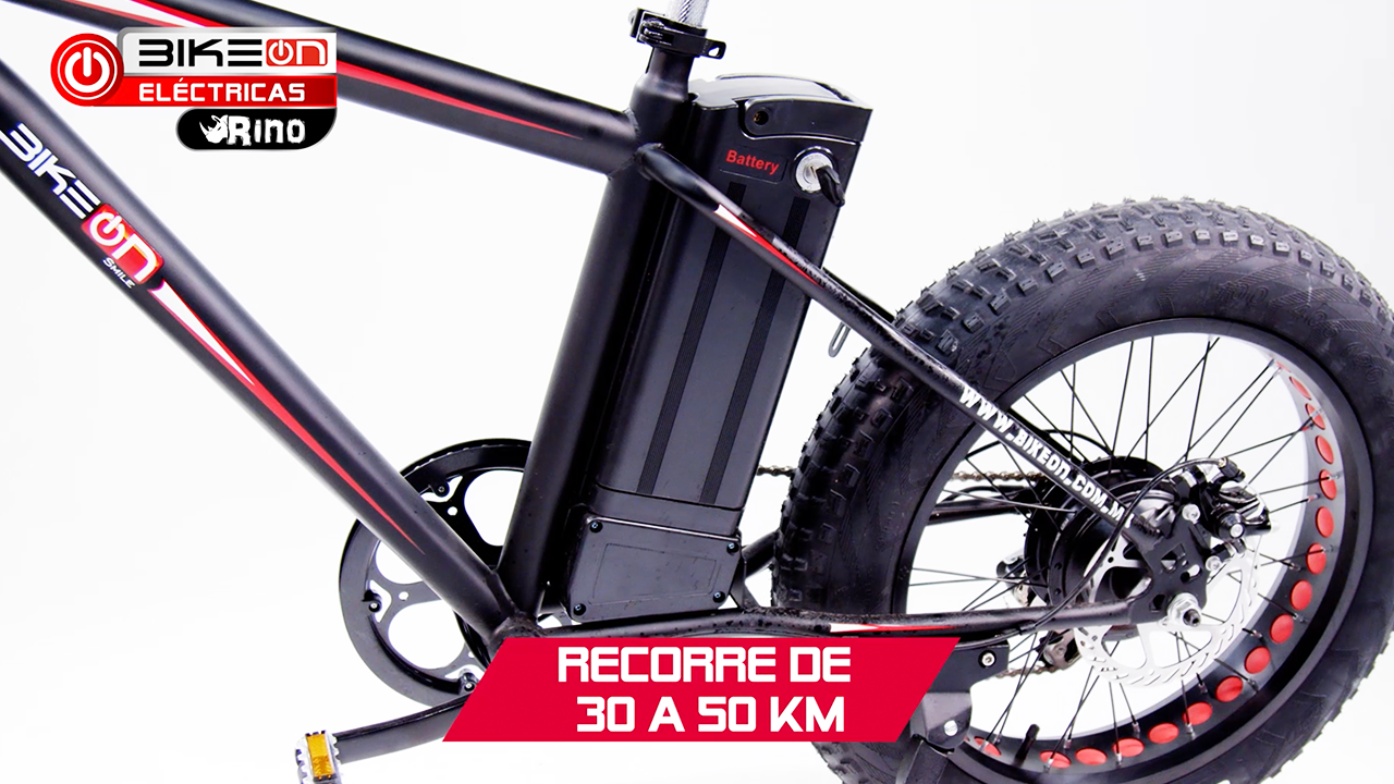 Autonomía 30-50km Bike Fat Rino