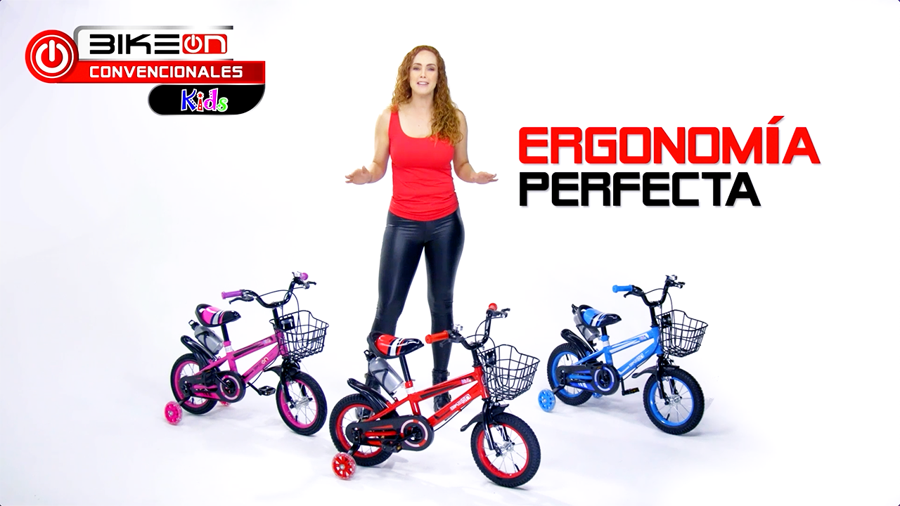 Ergonomía perfecta bicicletas para niños kids BikeON