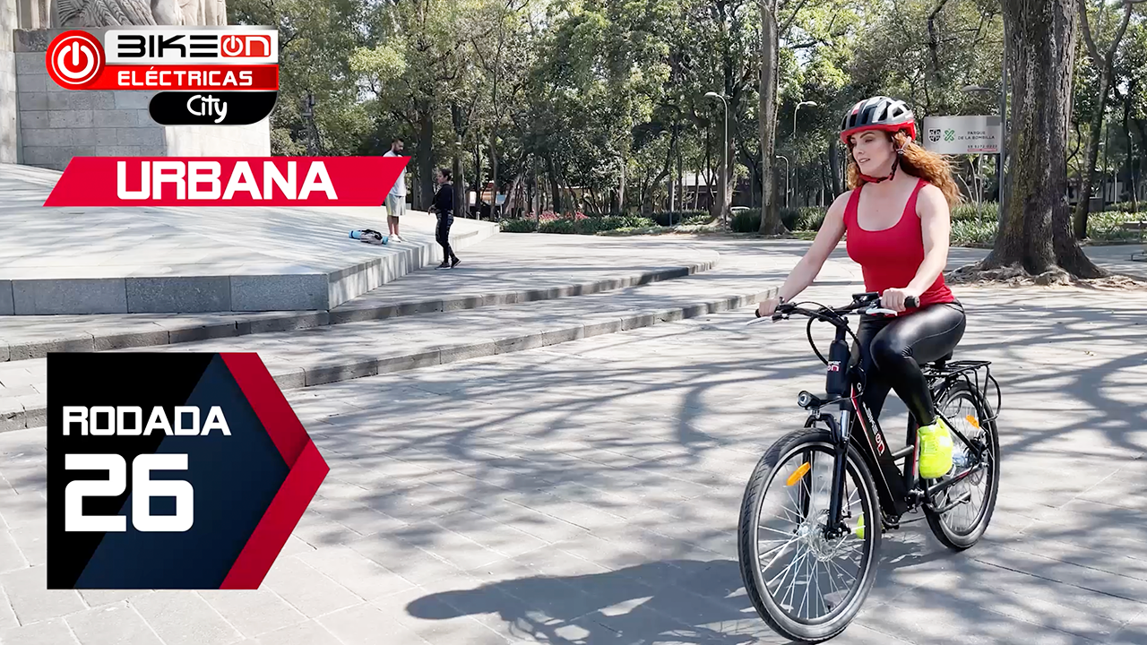 Autonomía 50km rodada 26 Bicicleta Eléctrica Urbana City