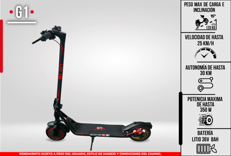 Scooter Eléctrico 2026 modelo G1
