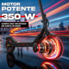 Scooter eléctrico 350W motor potente velocidad 30 km/h BikeOn Mexico