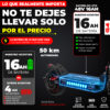 Scooter eléctrico 48V 16Ah batería litio 50km autonomía BikeOn Mexico