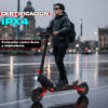 Scooter eléctrico G5 con certificación IPX4, protección contra lluvia y salpicaduras