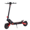 Scooter eléctrico G5 Off Road negro con rojo, ruedas todoterreno y suspensión