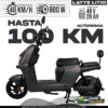 Moto eléctrica Latte Litio 48V 20AH autonomía 100km velocidad 40km/h potencia 800W